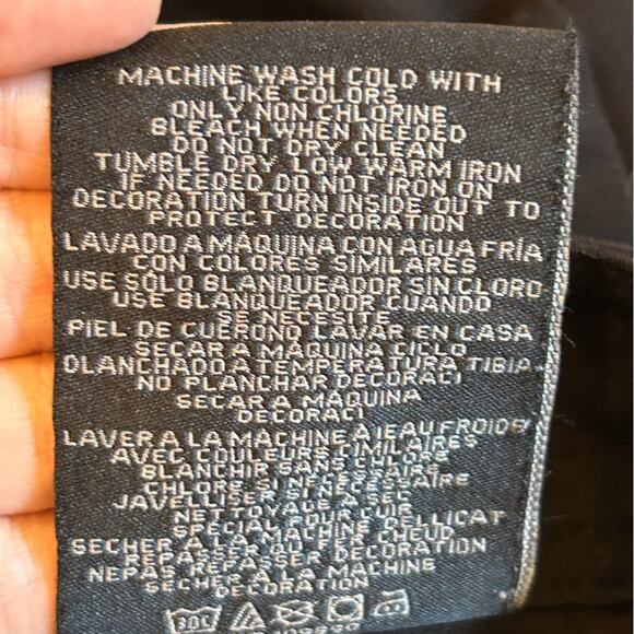 7 for all mankind black skinny stretch jeans pants sz 8 - Picture 9 of 10